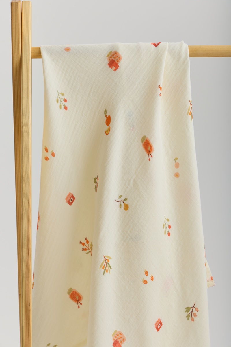 Пелёнка муслиновая BUBA KIDS, Варенье, 115х115
