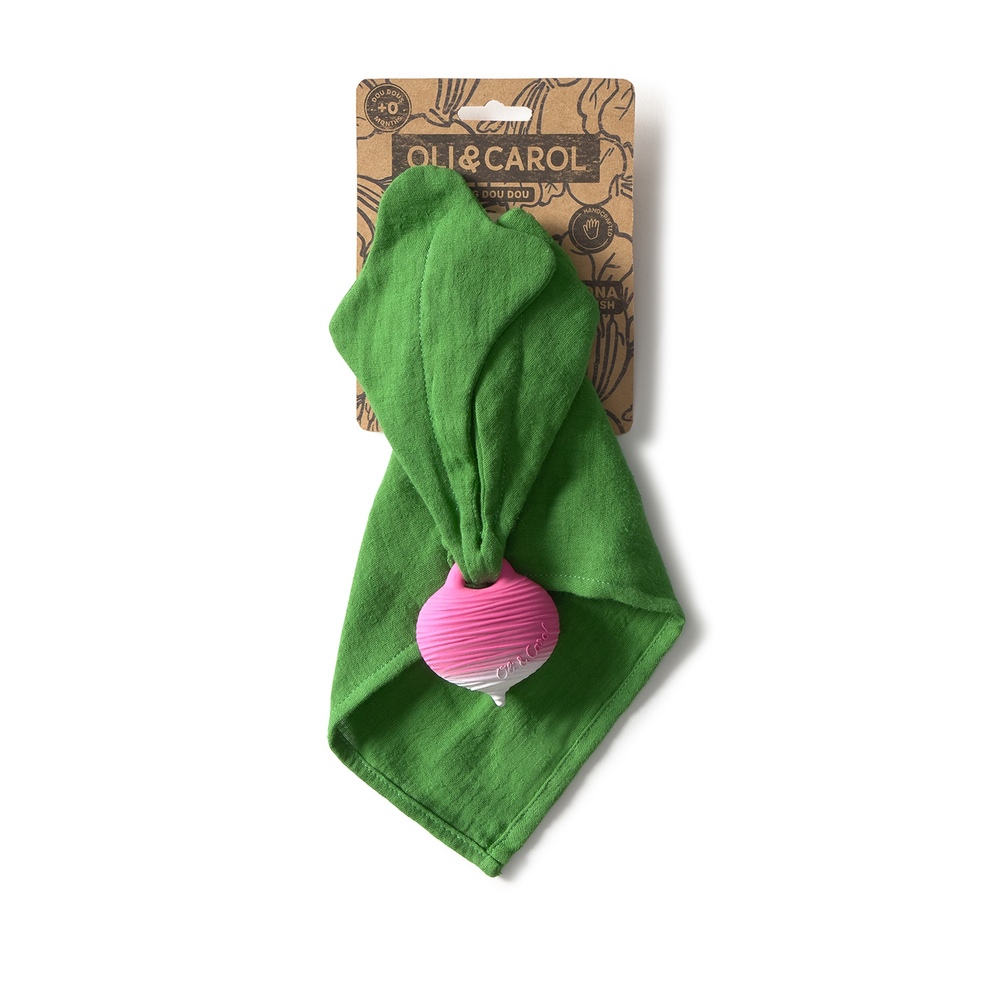 Ramona the Radish Big Doudou, игрушка-прорезыватель с комфортером