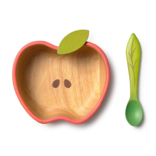 Pepa the Apple, тарелка и ложка «Яблоко»