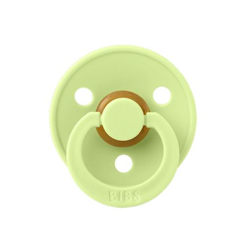 Пустышка латексная BIBS Colour Anatomical - Matcha, 0+ мес.