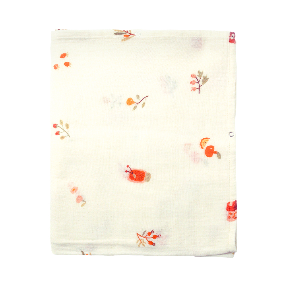 Пелёнка муслиновая BUBA KIDS, Варенье, 115х115