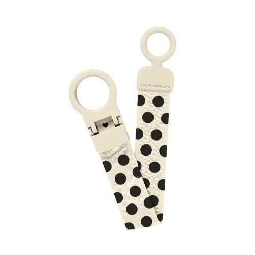 Держатель для пустышки BIBS Clip Loop - Ivory/Black