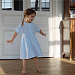 Платье детское с карманами из муслина BUBA KIDS, Нежно-голубой