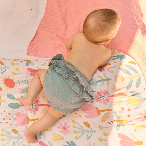 Блумеры детские из муслина BUBA KIDS, Полынь