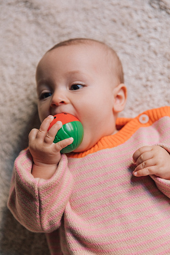 Fruit Salad Baby Sensory Balls, набор тактильных мини-мячиков «Фруктовый салат»