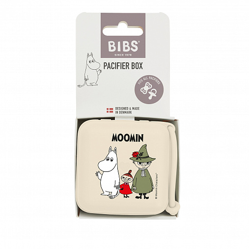 Контейнер для пустышки BIBS x Moomin - Ivory