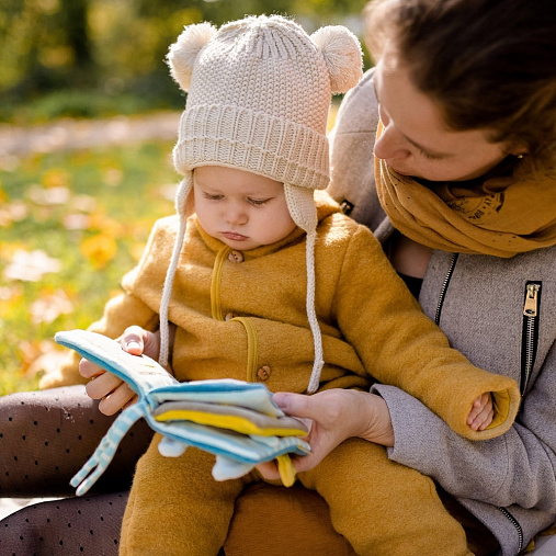 Мягкая игрушка-книжка с подвесом Летучая Мышь