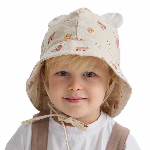 Панама с ушками BUBA KIDS, Мишкины лакомства