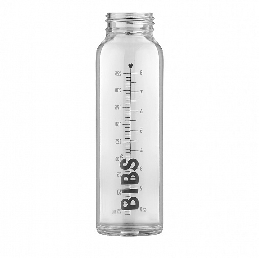 Стеклянная бутылочка BIBS, 225 мл
