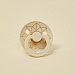 Пустышка латексная BIBS Colour - Noor - Ivory/Gold, 6+ мес.