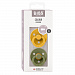 Набор пустышек латексных BIBS Colour, 2 шт. - Honey Bee/Olive, 0+ мес.