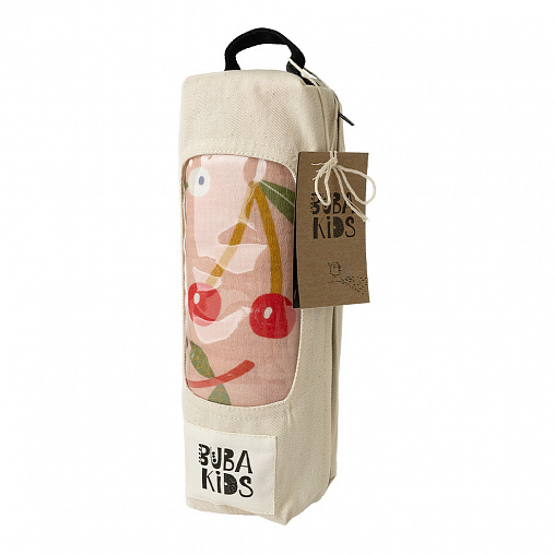 Пелёнка муслиновая BUBA KIDS, Ягодная поляна, 115х115