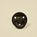 Пустышка латексная BIBS Colour - Layl - Black/Gold, 0+ мес.