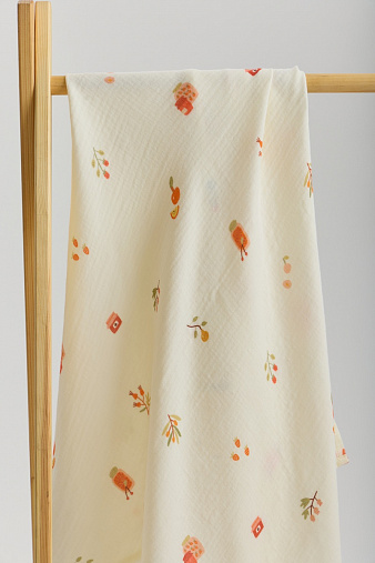 Пелёнка муслиновая BUBA KIDS, Варенье, 115х115