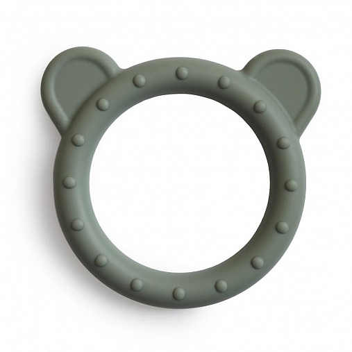 Силиконовый прорезыватель Mushie Bear - Dried Thyme