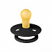 Пустышка латексная BIBS Colour - Layl - Black/Gold, 0+ мес.