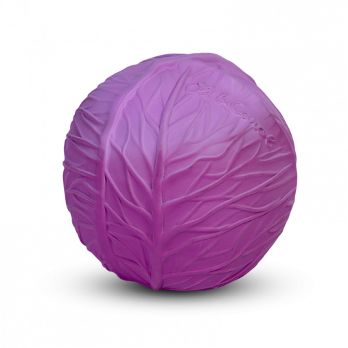 SALE! Purple Cabbage Baby Ball, мяч из натурального каучука