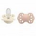 Набор пустышек силиконовых BIBS Infinity Symmetrical, 2 шт. - Ivory/Blush, 6+ мес.