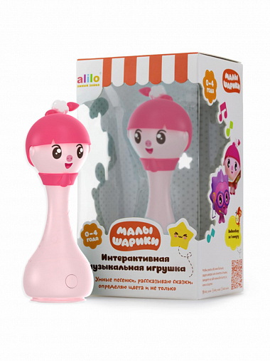 Музыкальная игрушка «Малышарик Нюшенька» ALILO R1