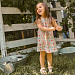 Платье детское из крапивы BUBA KIDS, Летний полдень
