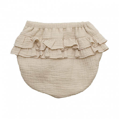 Блумеры детские из муслина BUBA KIDS, Миндаль