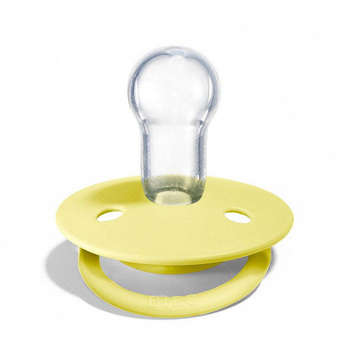 Пустышка силиконовая BIBS De Lux - Sunshine, 0+ мес.