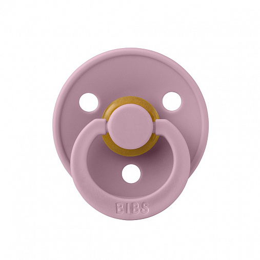 Пустышка латексная BIBS Colour - Heather, 0+ мес.