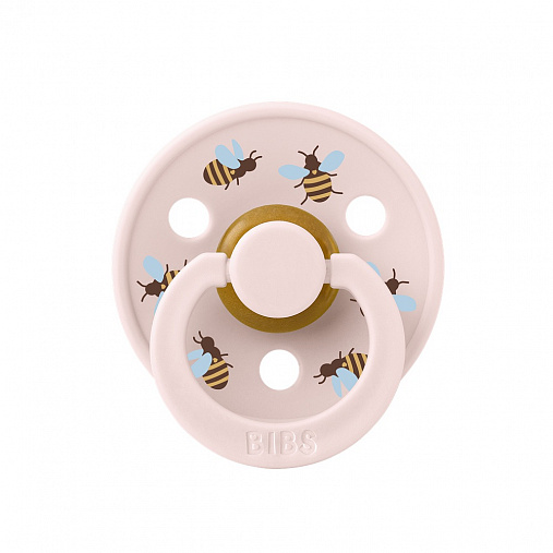 Пустышка латексная BIBS Studio Colour - Bumblebee Friends - Petal, 0+ мес.