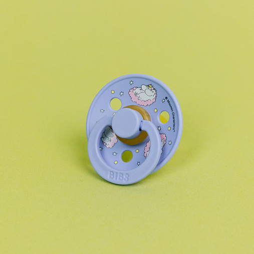 Пустышка латексная BIBS x Moomin Colour - Dreaming - Hush, 6+ мес.