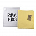 Пелёнка фланелевая BUBA KIDS, Жёлтая пастель, 95х115