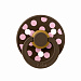Пустышка латексная BIBS Studio Colour - Polka - Mocha/Baby Pink, 0+ мес.
