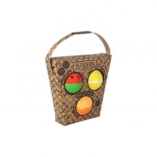 Fruit Salad Baby Sensory Balls, набор тактильных мини-мячиков «Фруктовый салат»