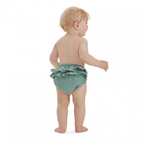 Блумеры детские из муслина BUBA KIDS, Полынь