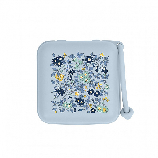 Контейнер для пустышки BIBS Liberty - Chamomile Lawn - Baby Blue